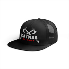 Flat Bill Trucker Cap
